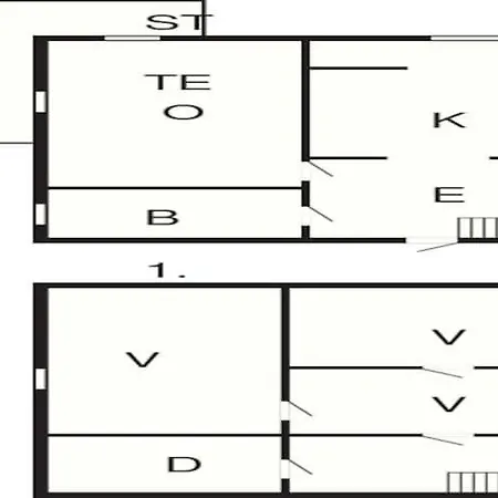 4 Person In Skatvik-by Traum 別荘 *